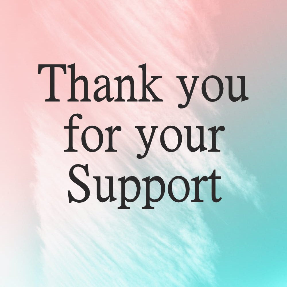 thank you for your support