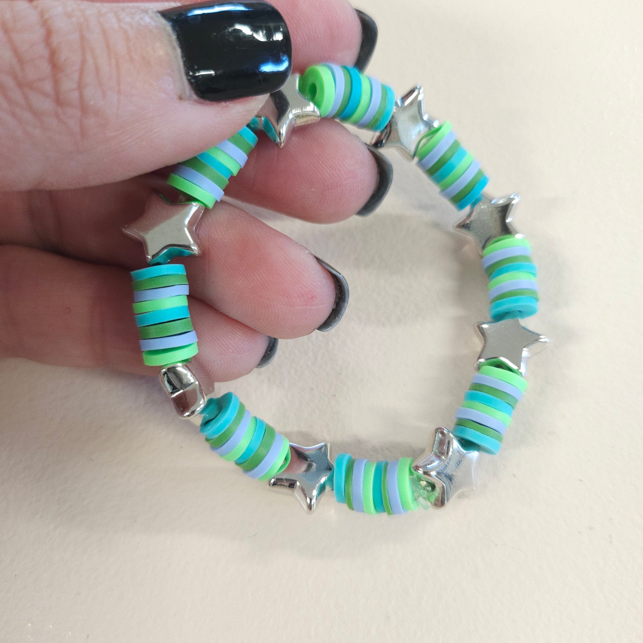 Reach for the stars themed bracelet.