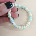 Load image into Gallery viewer, Pastel colored bracelet.
