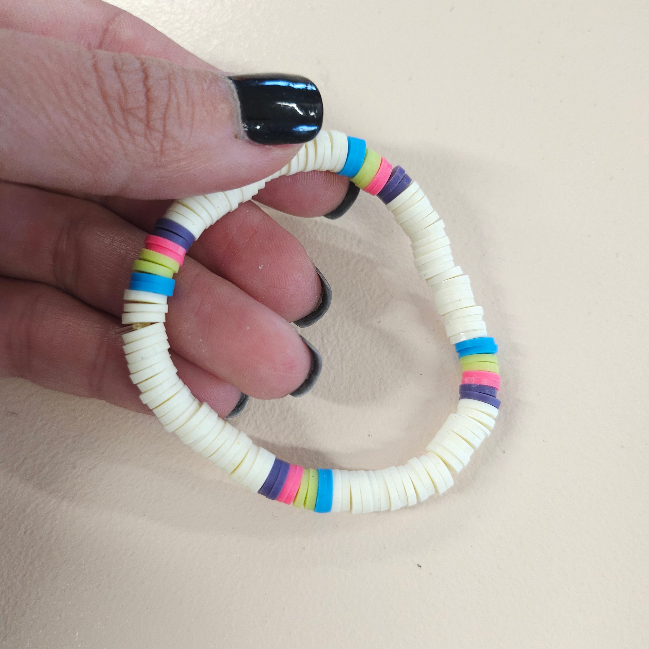 Retro sweater bracelet.