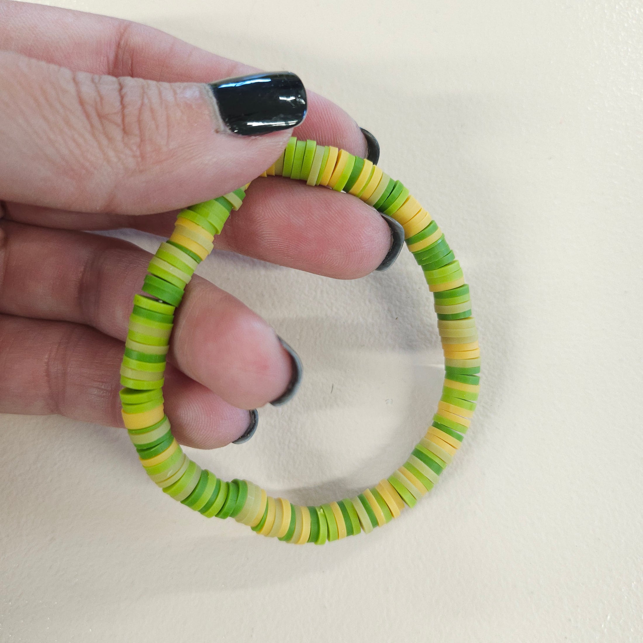 Grass bracelet.