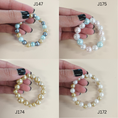 Load image into Gallery viewer, Faux pearl fashion stretch bracelets. 
