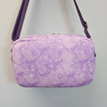 Load image into Gallery viewer, Purple floral-patterned case on a white background
