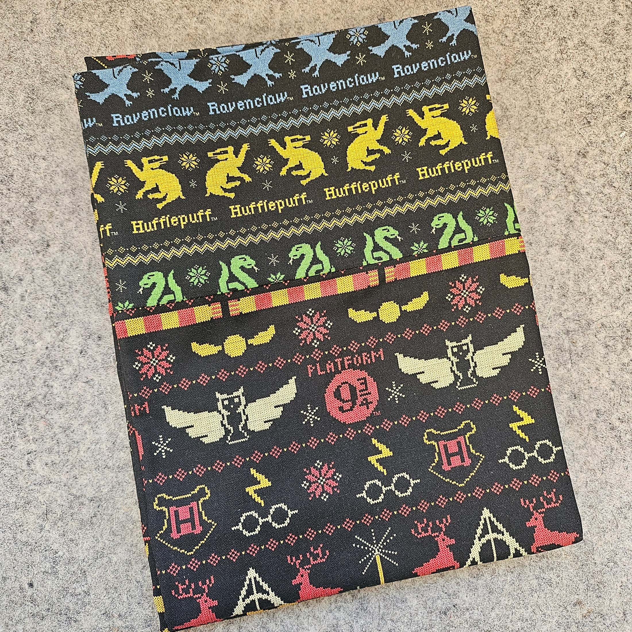 Harry Potter themed Christmas pillowcase.