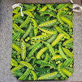 Load image into Gallery viewer, Peas reusable produce bag.
