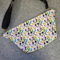 Load image into Gallery viewer, Back of the Fab Five dayna fanny pack with detachable strap.

