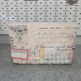 Load image into Gallery viewer, Lace quilted makeup bag.
