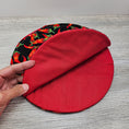 Load image into Gallery viewer, Chili peppers microwaveable tortilla warmer.
