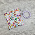 Load image into Gallery viewer, Mini vinyl zipper pouch for disney parks featuring disney characters.
