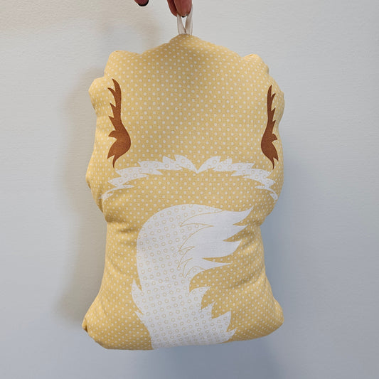 Goldendoodle snuggle pillow plush.