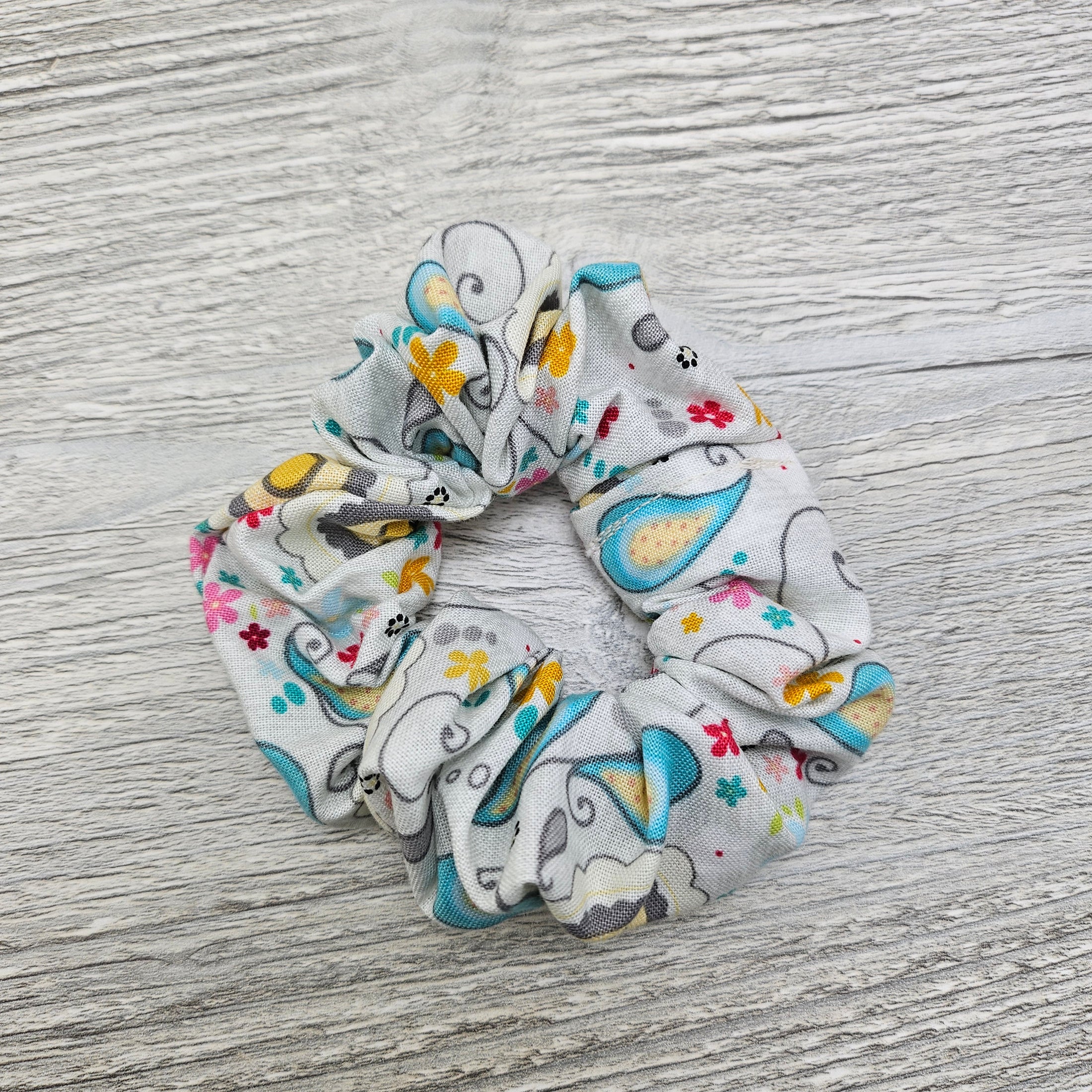 Rhapsody bop scrunchie.