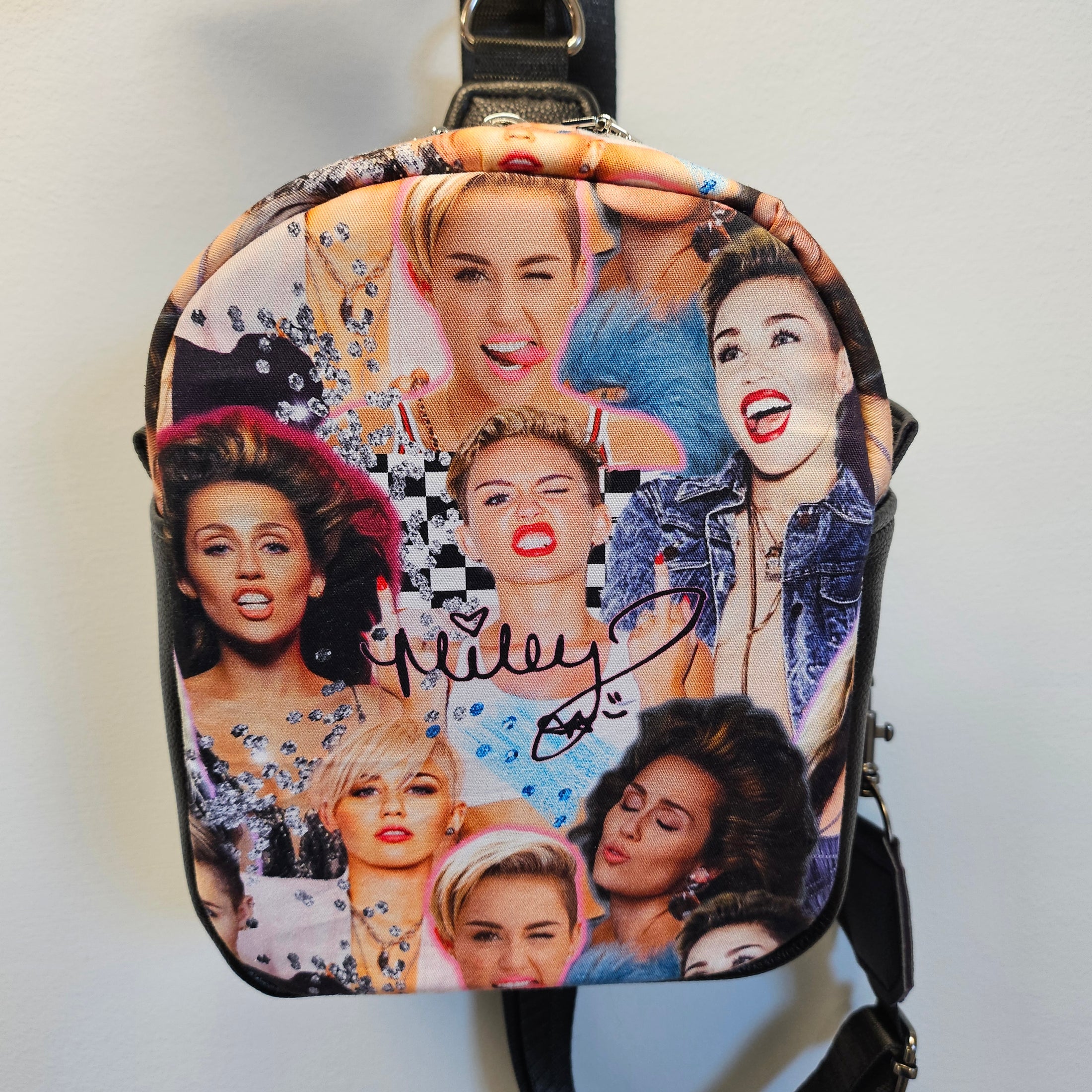 Miley smilers sling bag.