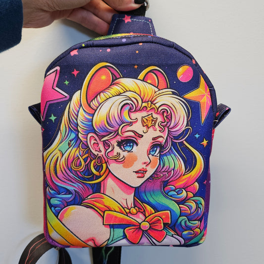 Sailor Moon inspired sling bag.