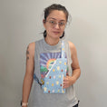 Load image into Gallery viewer, Person wearing the bubble tea sling traveler bag.
