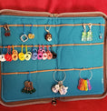 Load image into Gallery viewer, Deluxe stitch marker organizer customer photo. 
