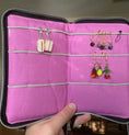 Load image into Gallery viewer, Deluxe stitch marker organizer customer photo.
