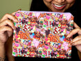 Load image into Gallery viewer, Disney snacks and starbucks drinks zipper pouch.
