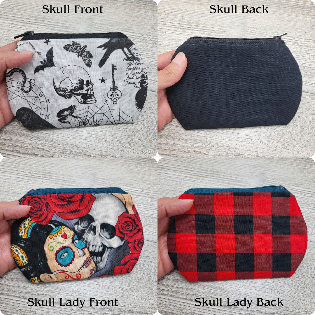 Mini Zipper Mini Zipper Pouch - Choose Your Design – The Steady Hand