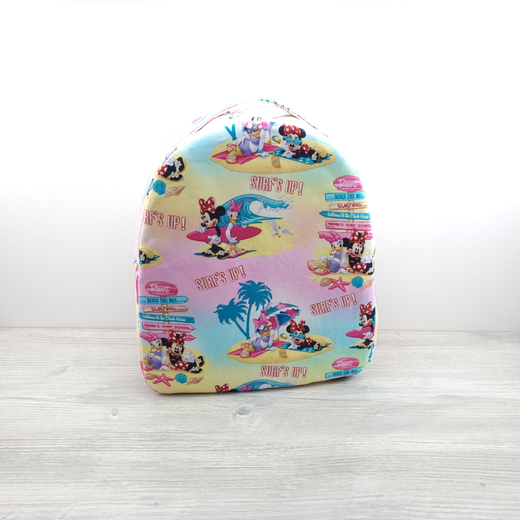 Minnie mouse inspired mini backpack.