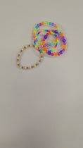 Load and play video in Gallery viewer, Video of the colorful beads stretch bracelets. 
