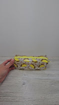 Load and play video in Gallery viewer, Video of clear taco boxy pencil pouch.
