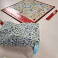 Load image into Gallery viewer, Scrabble drawstring storage bag.

