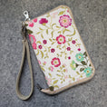 Load image into Gallery viewer, Spring flowers deluxe stitch marker organizer case.
