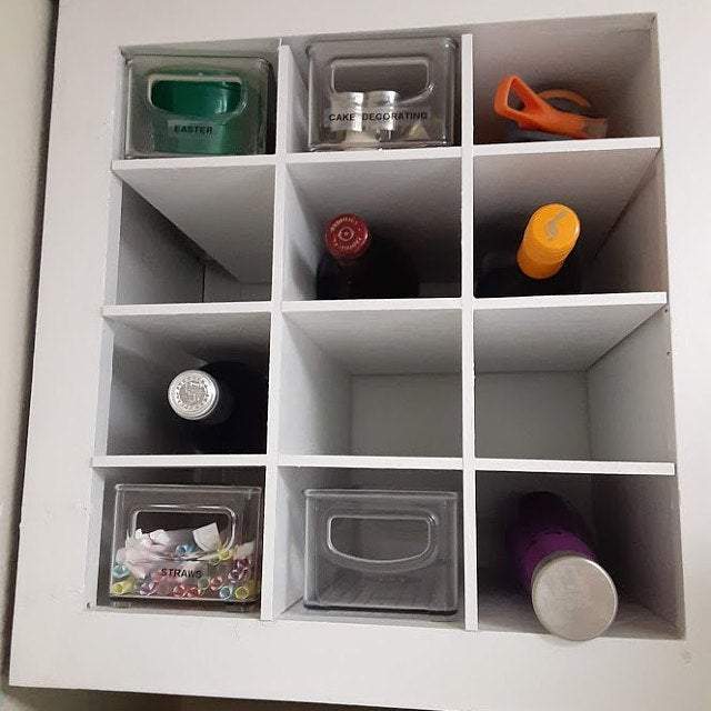 12 Cubby Cube Insert for Cube Storage Shelves-The Steady Hand