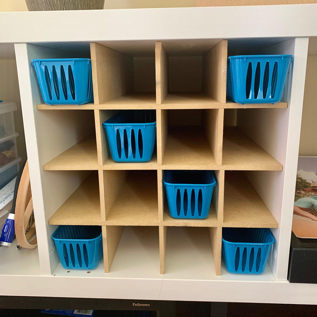 16 Cubby Cube Insert for Cube Storage Shelves – The Steady Hand