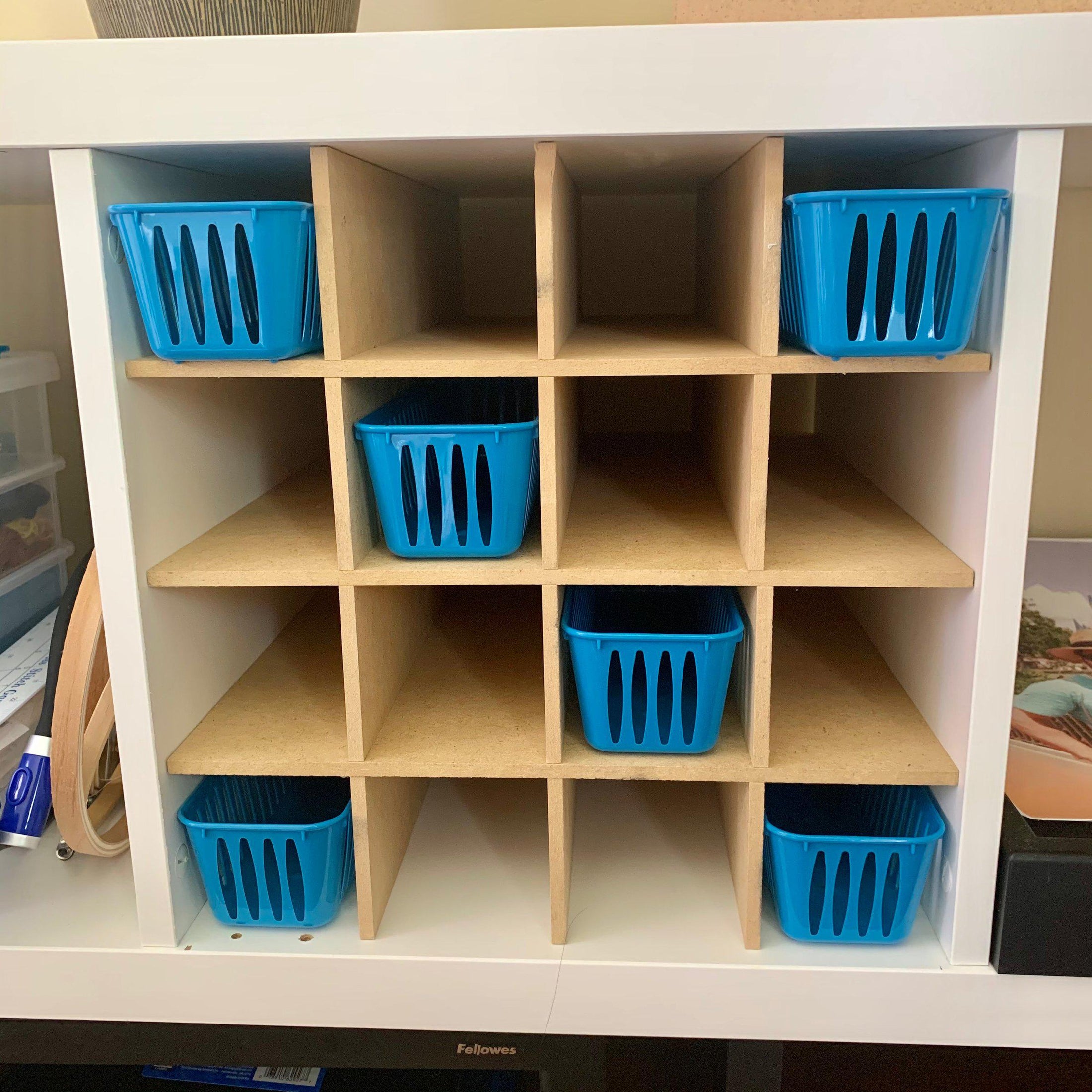 16 Cubby Cube Insert for Cube Storage Shelves-The Steady Hand