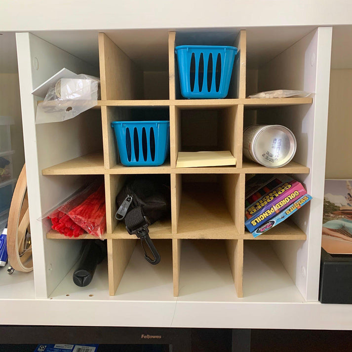 Cube Drawer Insert 16 Cubby Cube Insert for Cube Storage Shelves – The Steady Hand