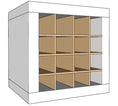 Load image into Gallery viewer, 16 Cubby Cube Insert for Cube Storage Shelves-fun stuff-The Steady Hand
