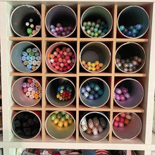 16 Cubby Cube Insert for Cube Storage Shelves storing markers-The Steady Hand