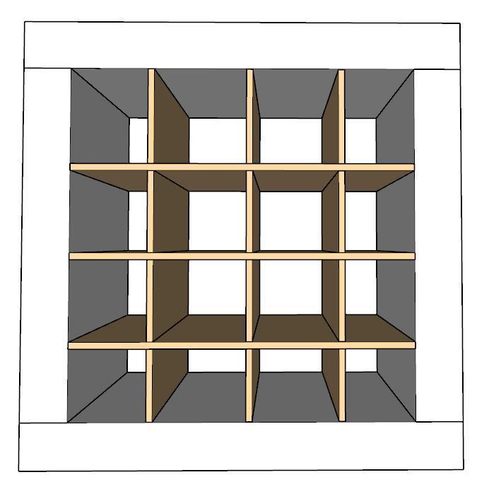 16 Cubby Cube Insert for Cube Storage Shelves – The Steady Hand