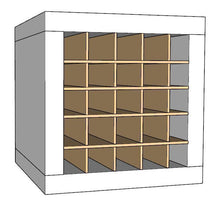 25 Cubby Cube Insert for Cube Storage Shelves-fun stuff-The Steady Hand