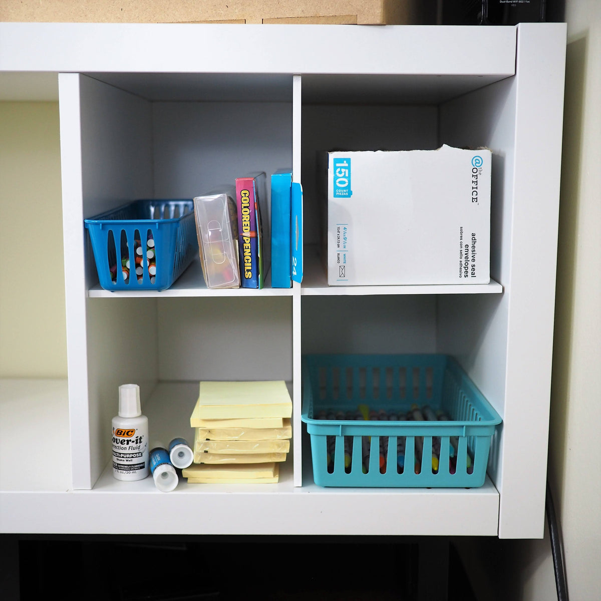 Modular Cube Inserts 4 Cubby Cube Insert for Cube Storage Shelves – The Steady Hand