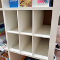Load image into Gallery viewer, 6 Cubby Cube Insert for Cube Storage Shelves, White-The Steady Hand
