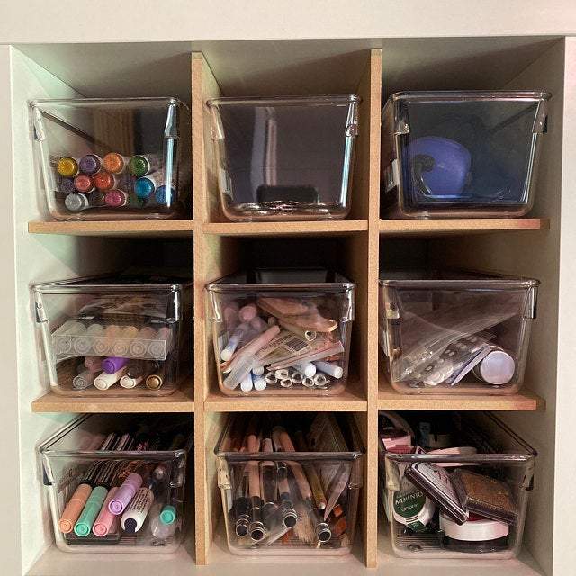 9 Cubby Cube Insert for Cube Storage Shelves – The Steady Hand