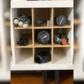 Load image into Gallery viewer, 9 Cubby Cube Insert for Cube Storage Shelves storing camera accessories-The Steady Hand
