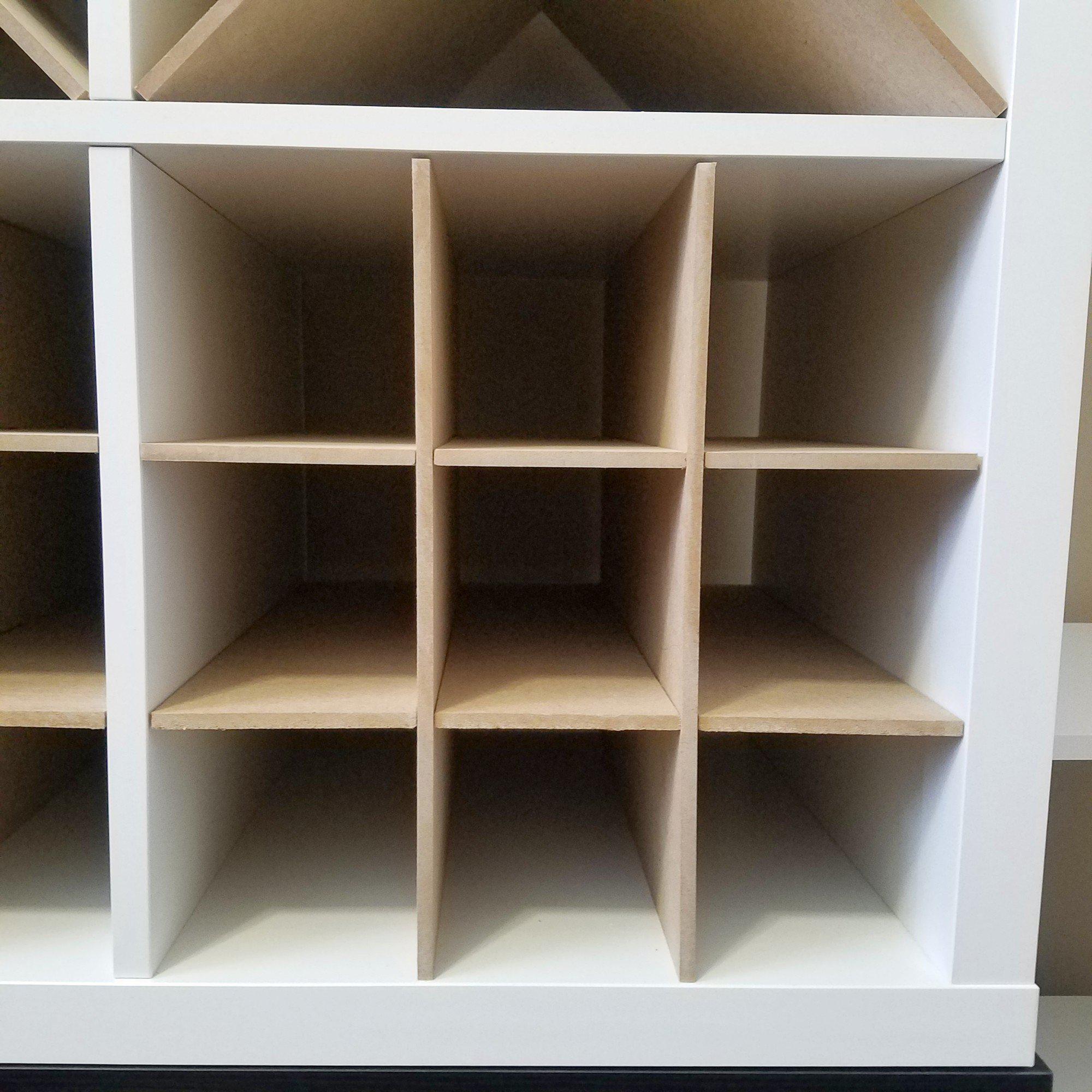 Modular Cube Inserts 9 Cubby Cube Insert for Cube Storage Shelves – The Steady Hand