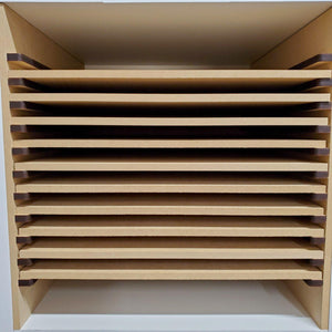 Adjustable Pull Out Shelf Cube Insert for Cube Storage Shelves-The Steady Hand