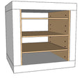 Load image into Gallery viewer, Adjustable Cubby Organizer Cube Insert for Cube Storage Shelves The Steady Hand
