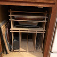 Load image into Gallery viewer, Kitchen Cabinet Baking Pan Storage Organizer-The Steady Hand
