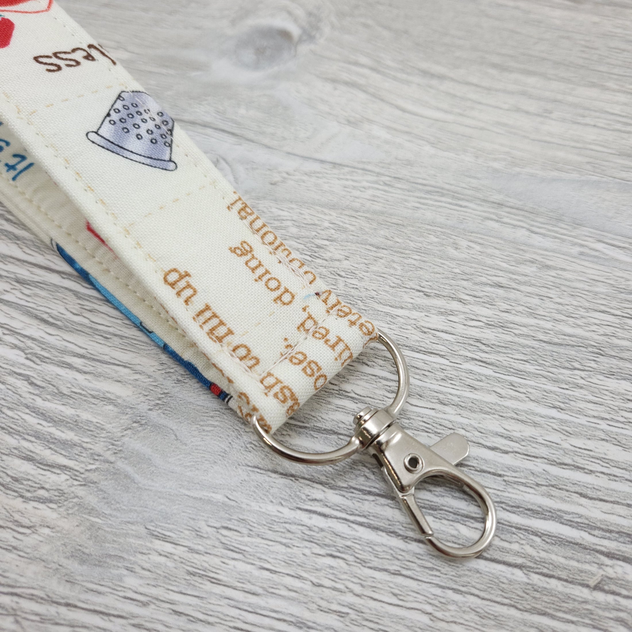 Quilter's Key Fob - 5.5" long and 1" wide-The Steady Hand
