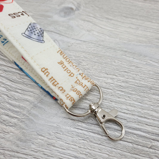 Quilter's Key Fob - 5.5" long and 1" wide-The Steady Hand