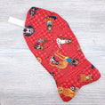 Load image into Gallery viewer, Rescued and Loved Fish Shaped Holiday Stocking-The Steady Hand
