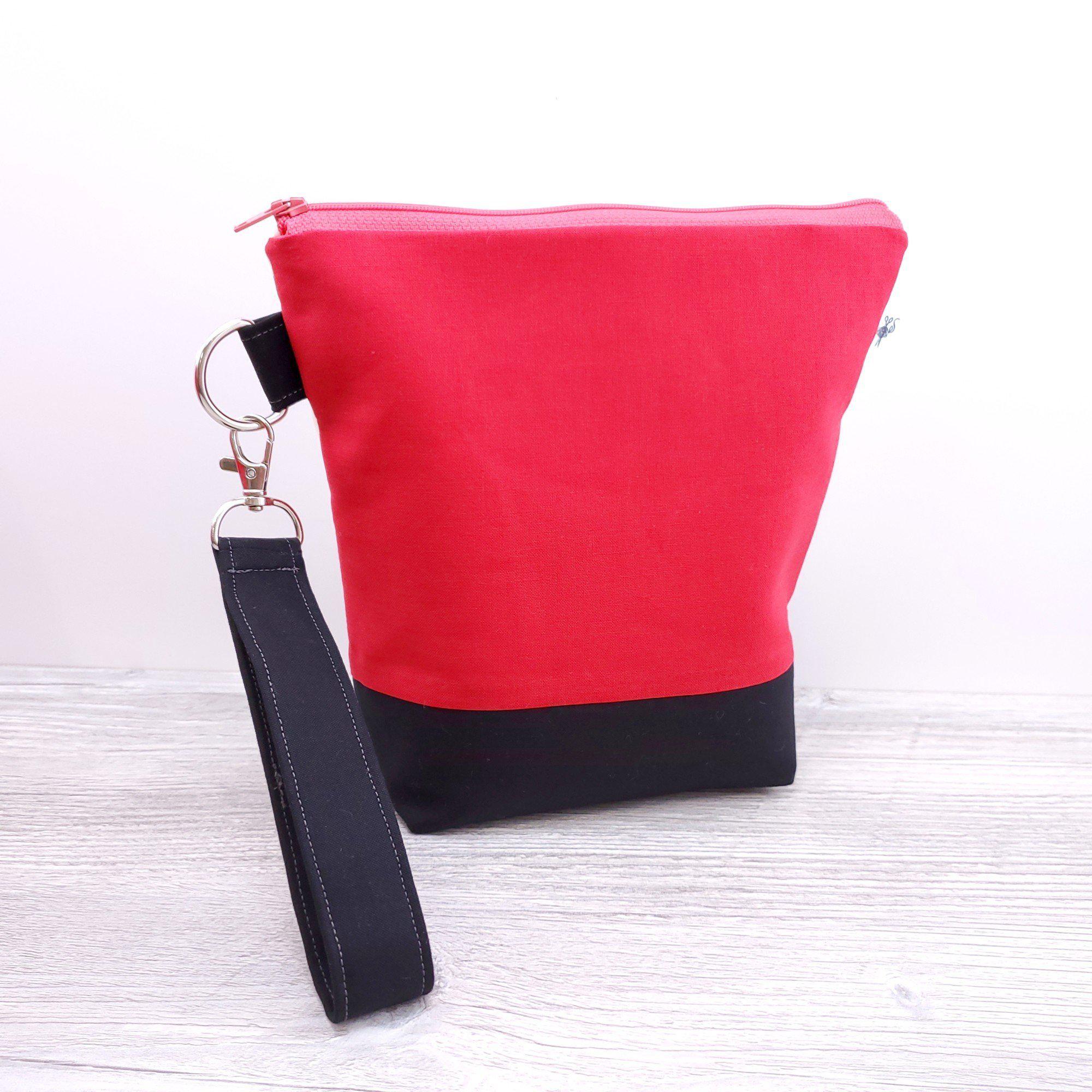 Sewciopath Small Zipper Storage Pouch with Wristlet Strap-The Steady Hand