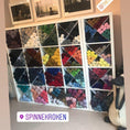 Load image into Gallery viewer, X Divider Cube Insert for Cube Storage Shelves storing yarn in a yarn shop-The Steady Hand
