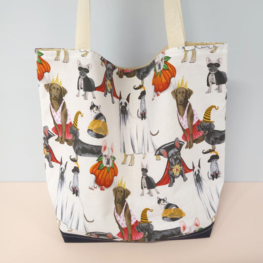 Halloween trick or treat bag. 