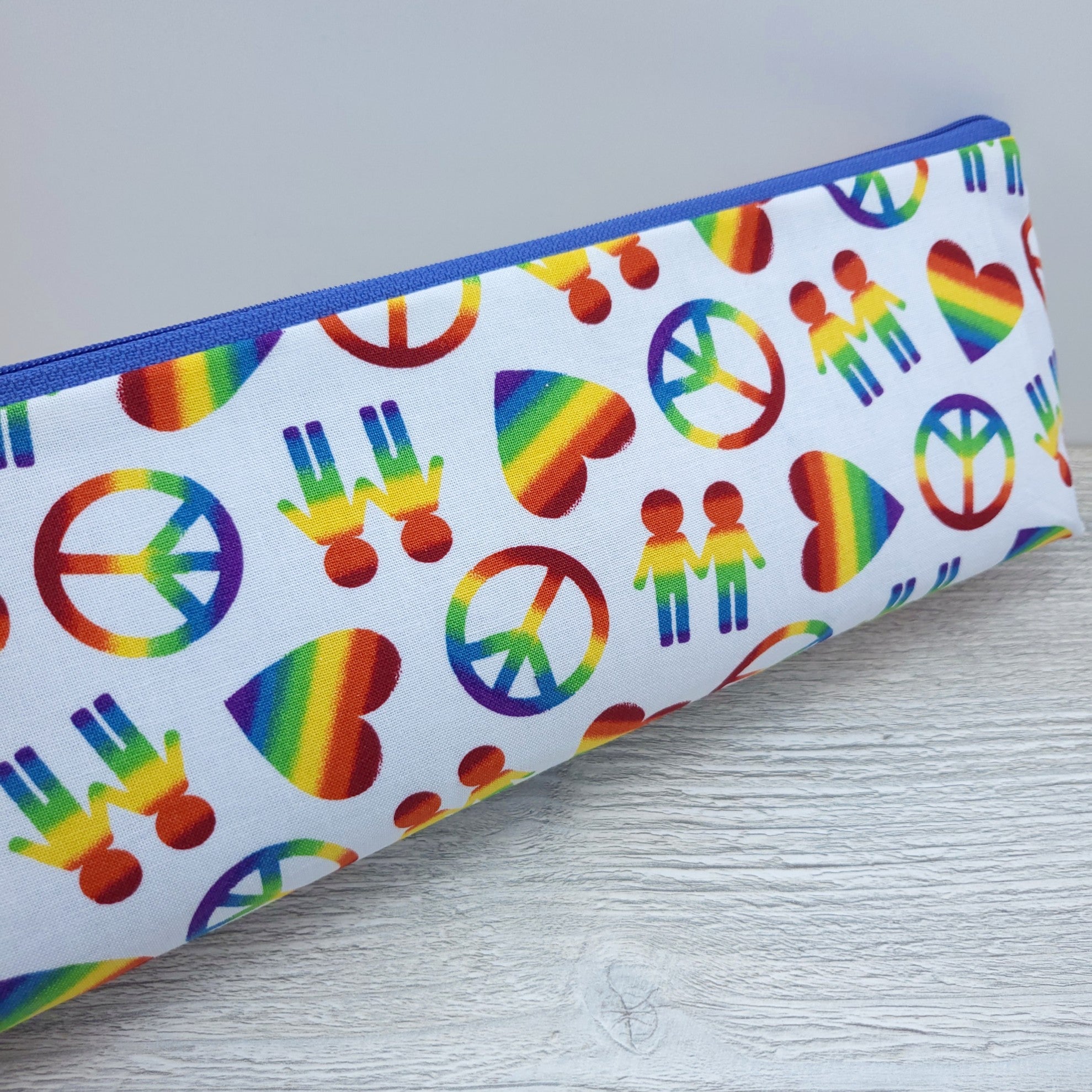 LGBTQ pride zipper pouch.